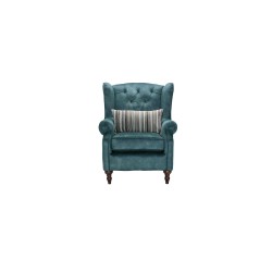 The Buckingham Cloth Wing Chair